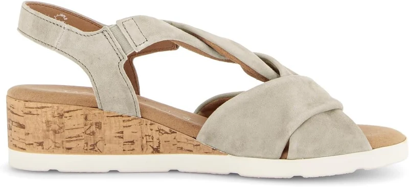 Gabor Keilsandalen beige