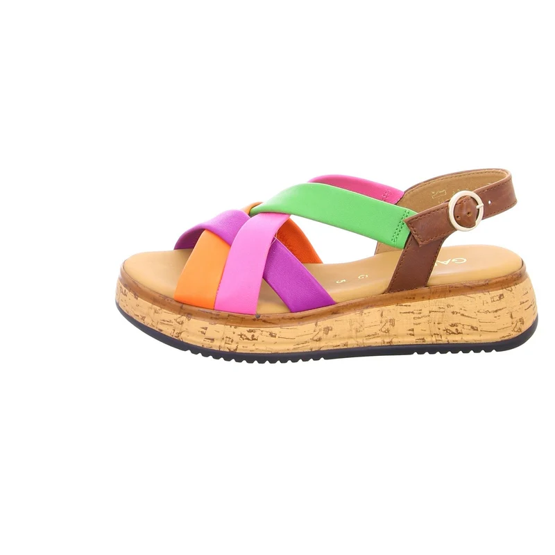 Gabor Plateau Sandalen rosa