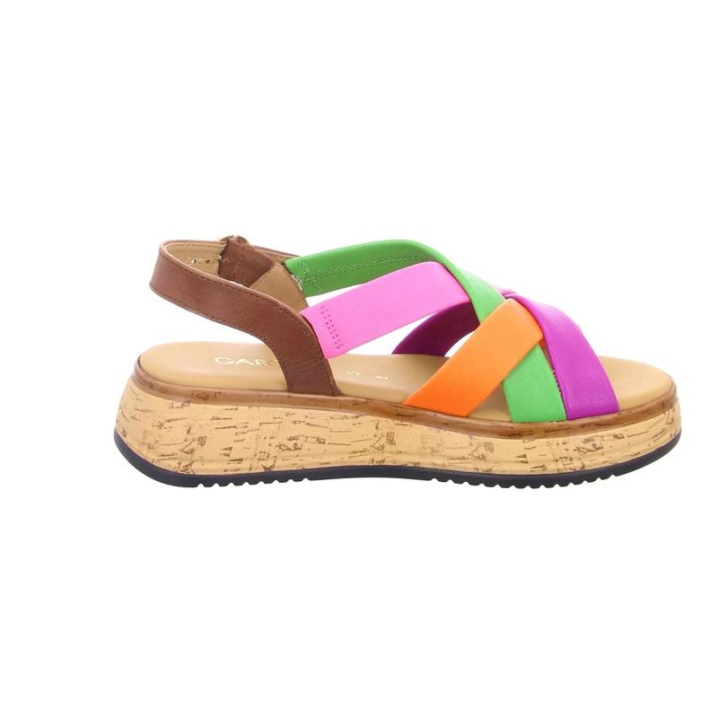 Gabor Plateau Sandalen rosa