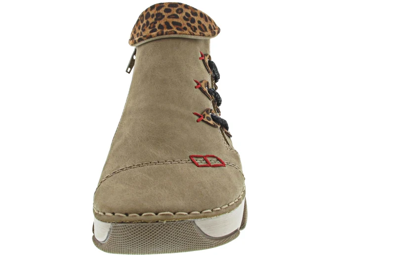 Rieker Halbschuhe beige