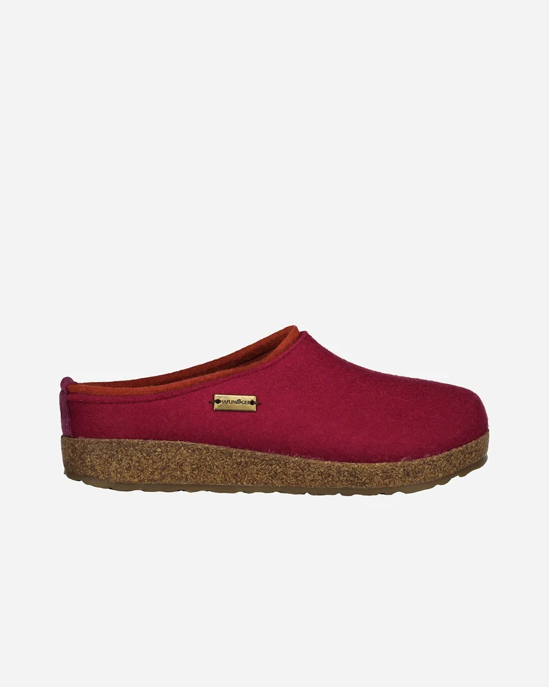 Haflinger Hausschuhe rot