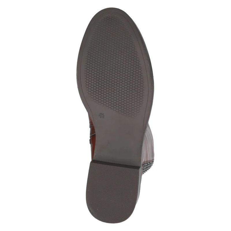 Stiefel - cognac comb