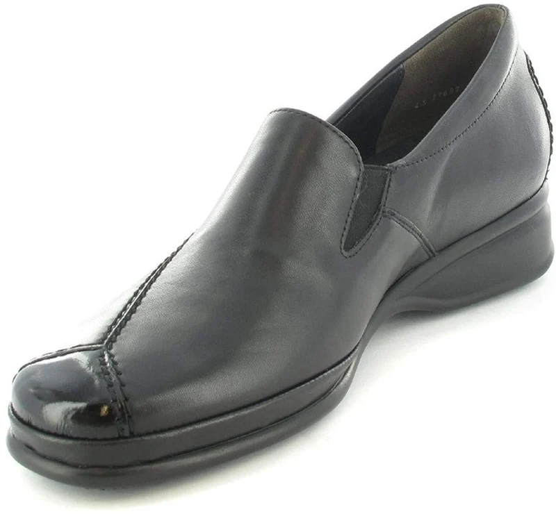 Ria,H Bequeme Slipper schwarz Damen