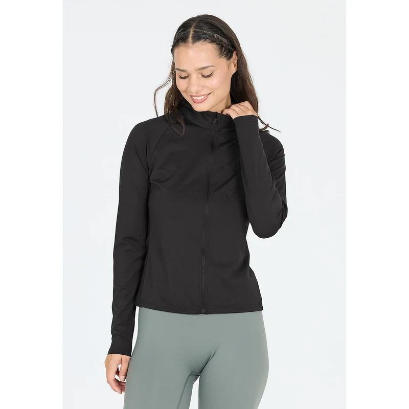 Athlecia Trainingsjacke Damen Schwarz