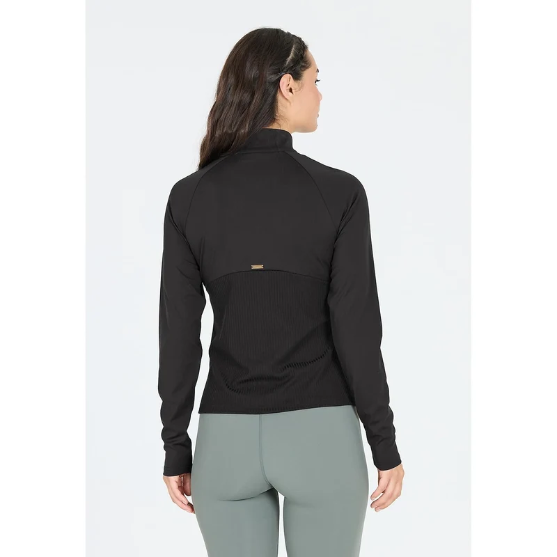 Athlecia Trainingsjacke Damen Schwarz