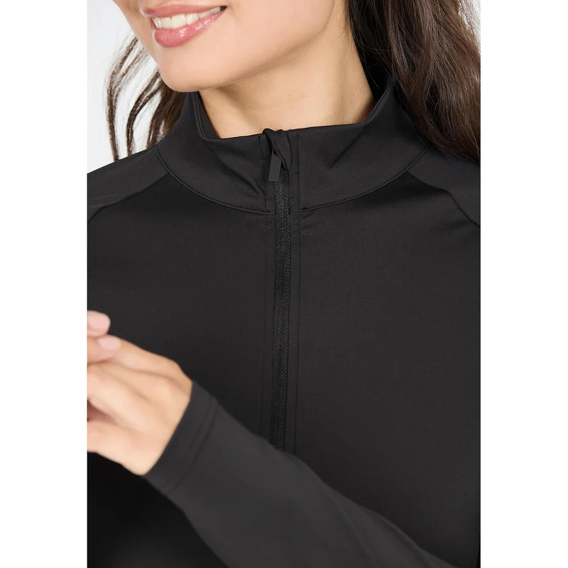 Athlecia Trainingsjacke Damen Schwarz