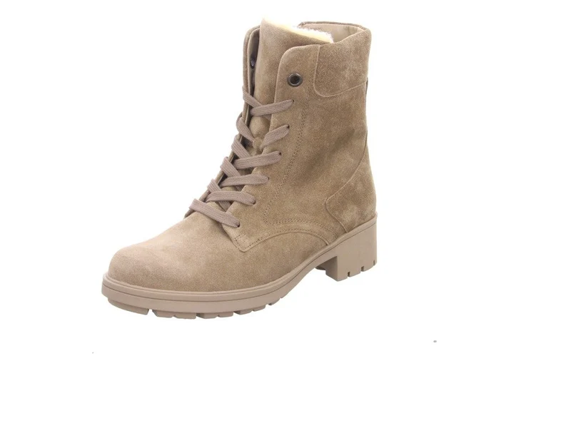 Gabor Schnür-Stiefelette Damen Beige