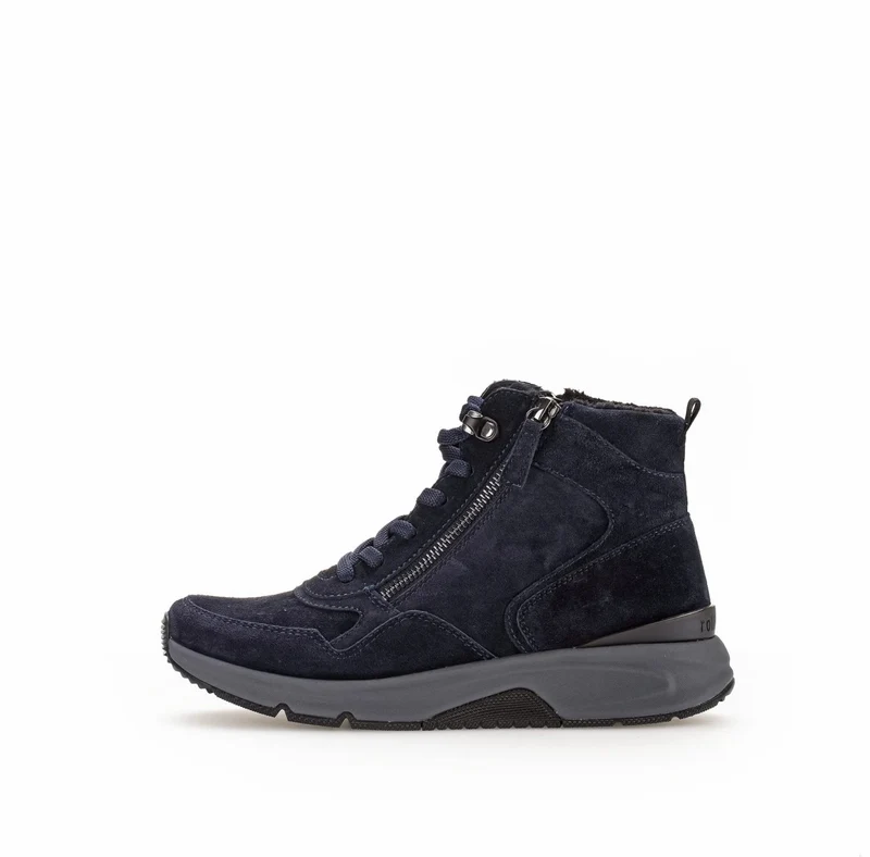 Gabor Damen Schnürstiefeletten, Frauen Schnürboots,Wechselfußbett