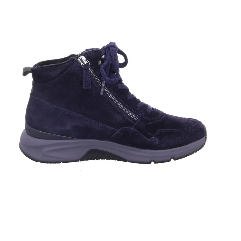 Gabor Damen Schnürstiefeletten, Frauen Schnürboots,Wechselfußbett