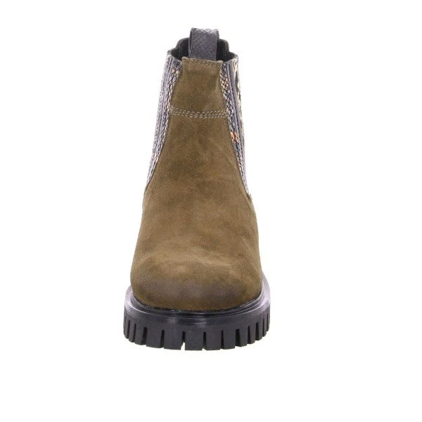 Lazamani Stiefelette Damen Khaki