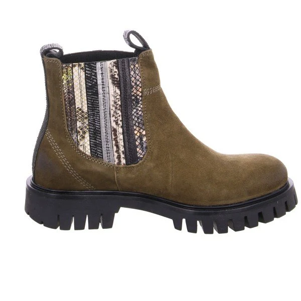 Lazamani Stiefelette Damen Khaki