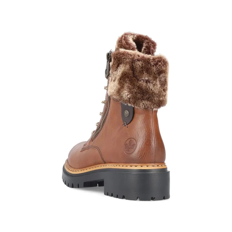 Rieker Schnür-Stiefeletten Damen Braun