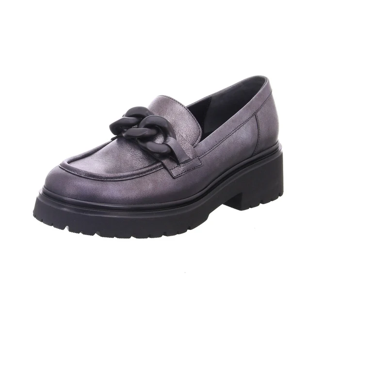 Gabor Klassische Slipper Damen Grau