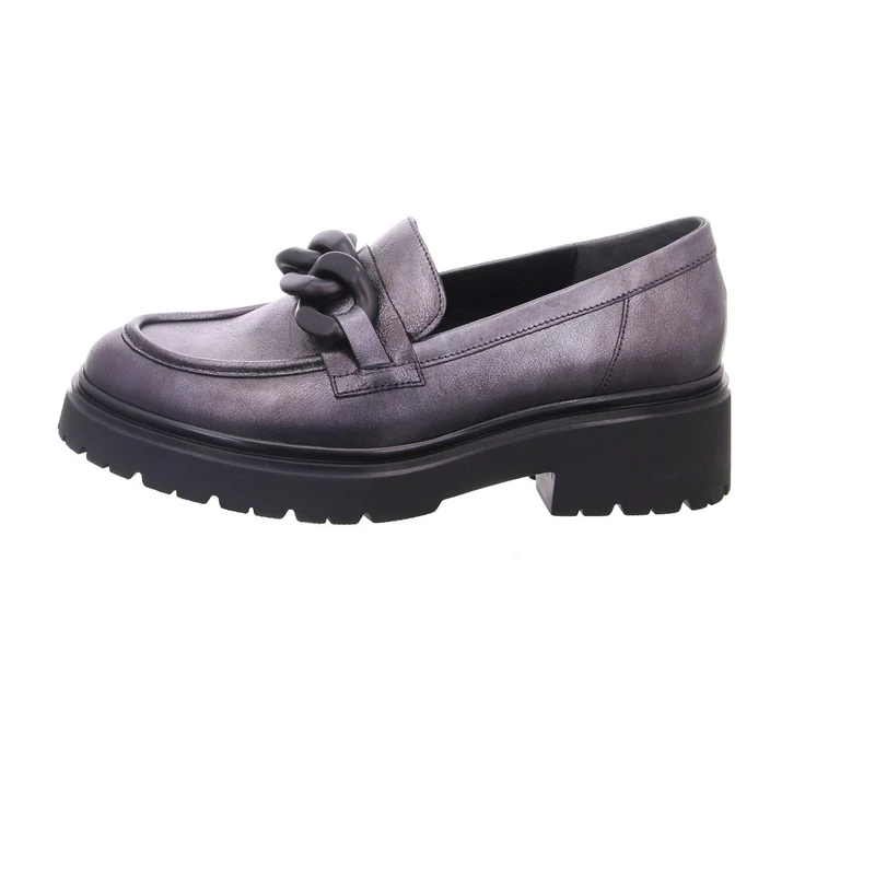 Gabor Klassische Slipper Damen Grau