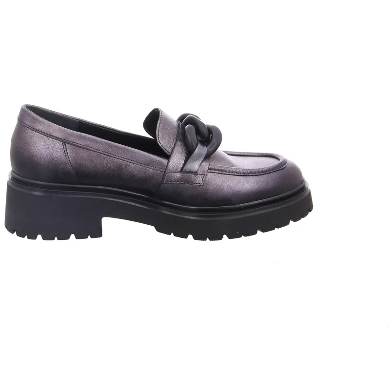 Gabor Klassische Slipper Damen Grau