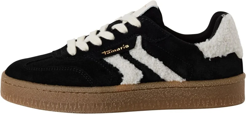 Tamaris Freizeit Schnürer Schwarz