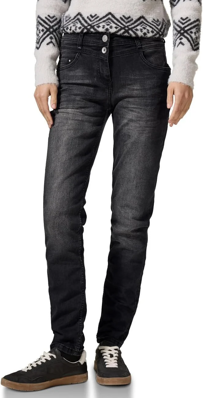 Cecil Jeans schwarz