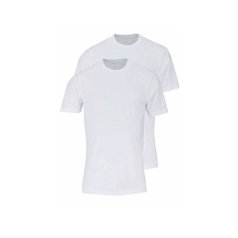 Rundhals T-Shirt weiß (XXL|weiß)