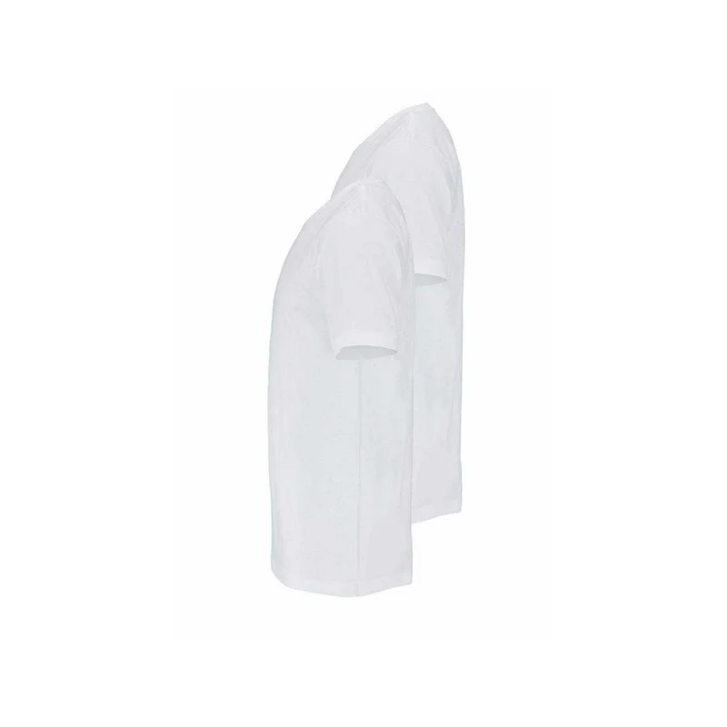 Rundhals T-Shirt weiß (XXL|weiß)