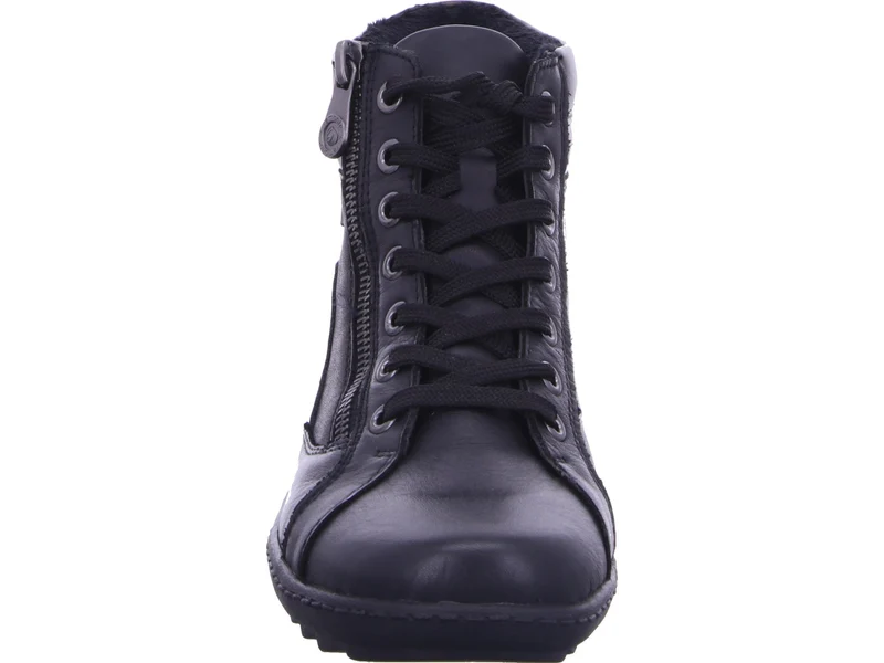 Remote R1458-03 Damen Schnür-Stiefeletten, Schwarz