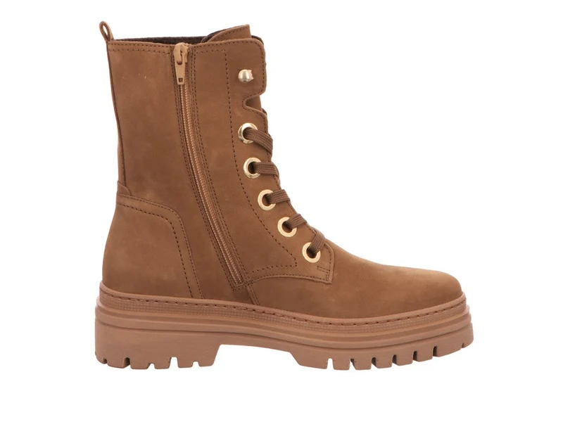 Gabor Schnür-Stiefeletten Damen Beige