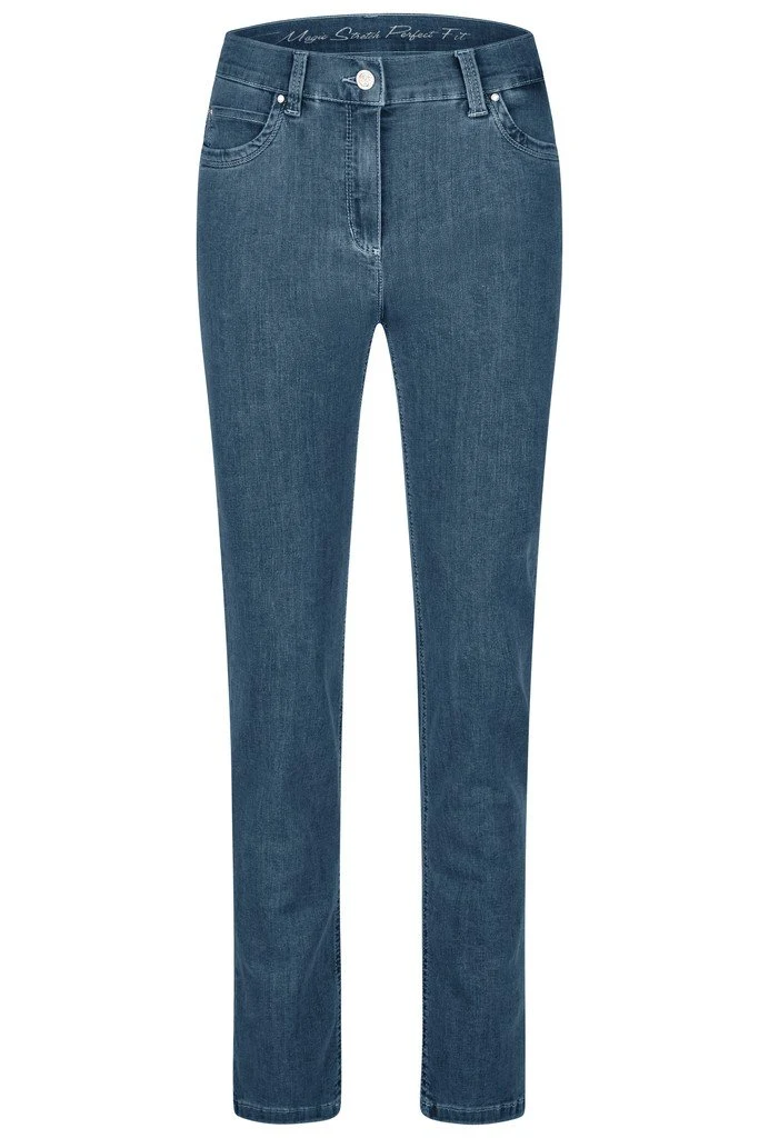 Anna Montana Slim Fit Jeans grau