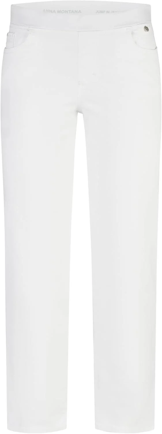 Anna Montana Slim Fit Jeans weiß