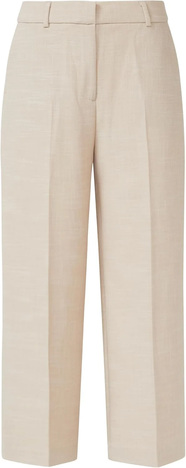 Comma 7/8 Hosen Beige