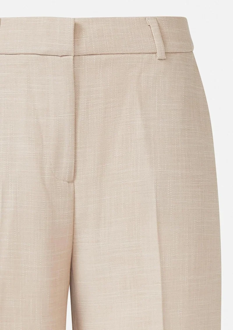 Comma 7/8 Hosen Beige