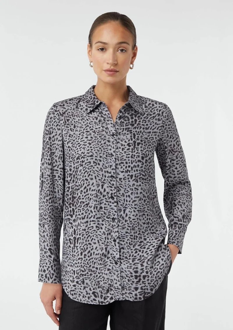 Comma Bluse Schwarz