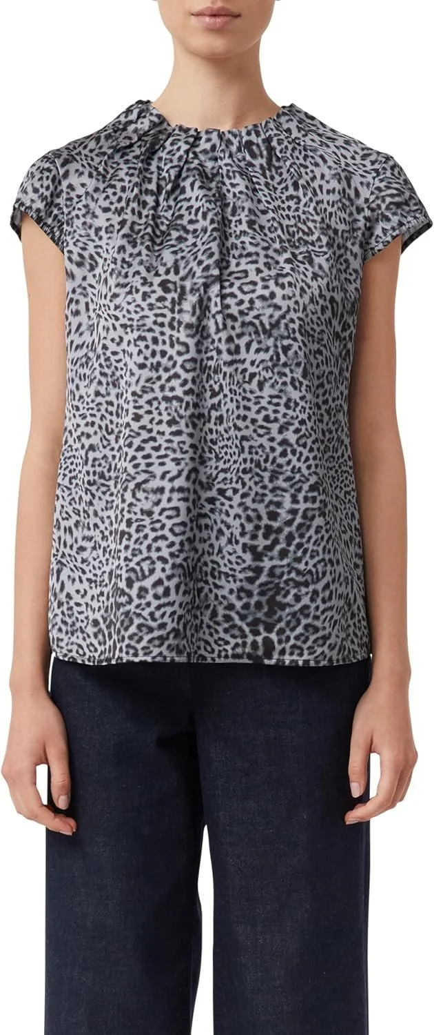 Comma Bluse Schwarz