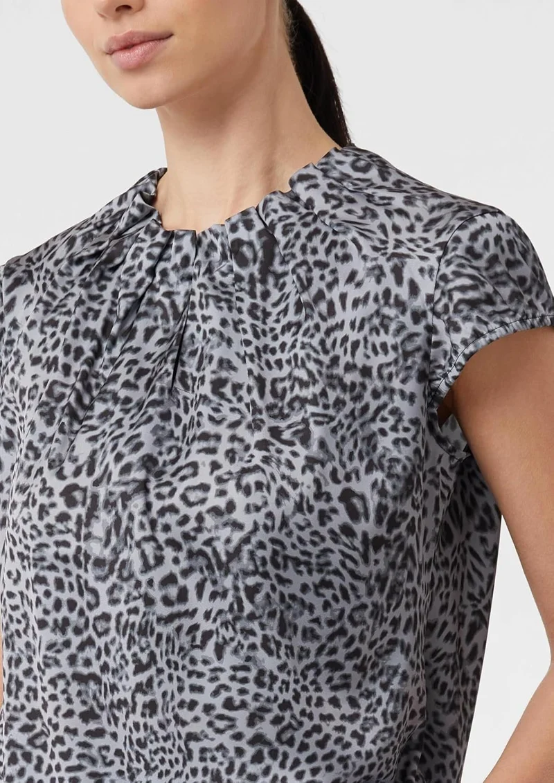 Comma Bluse Schwarz