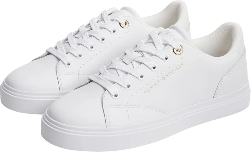 TOMMY HILFIGER Sneaker Damen Weiß
