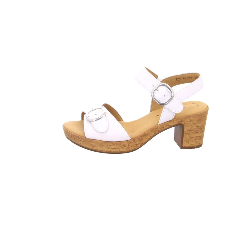 Gabor Riemchen Sandalen weiß