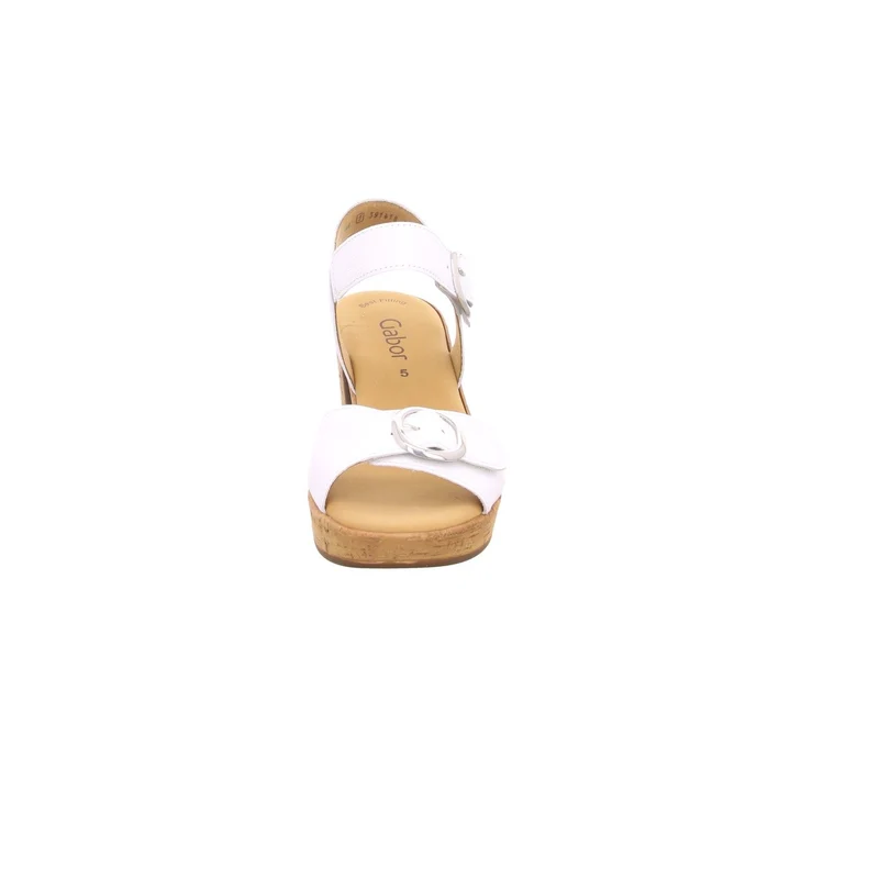 Gabor Riemchen Sandalen weiß