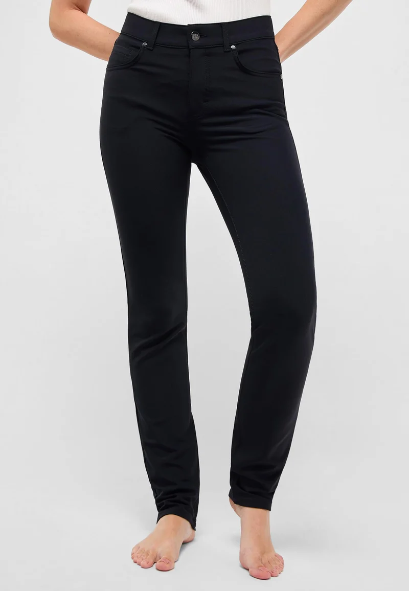 Angels Stoffhose Damen Schwarz