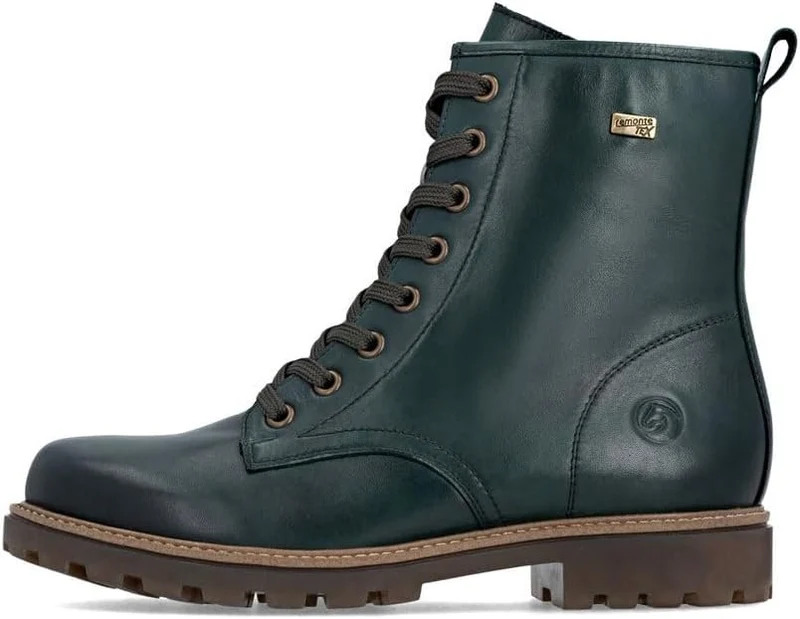 Remonte Schnür-Stiefeletten Grün