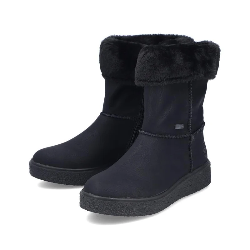 Rieker Winterboot Damen Schwarz