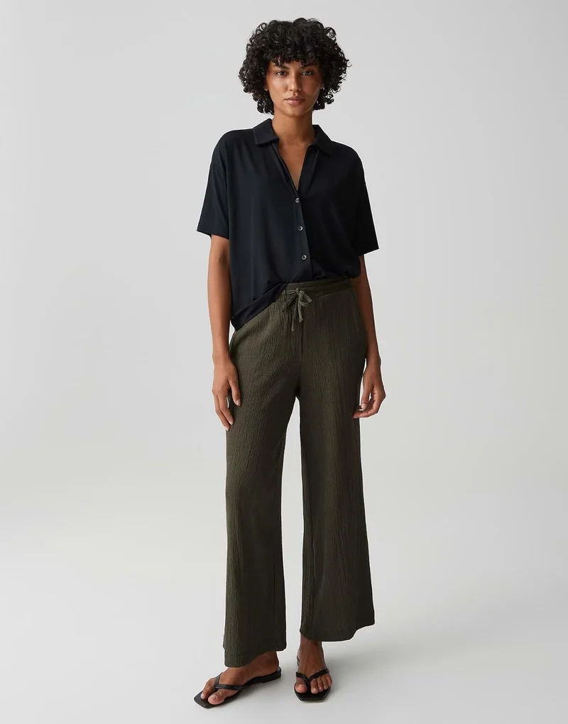 Opus Poloshirt Schwarz