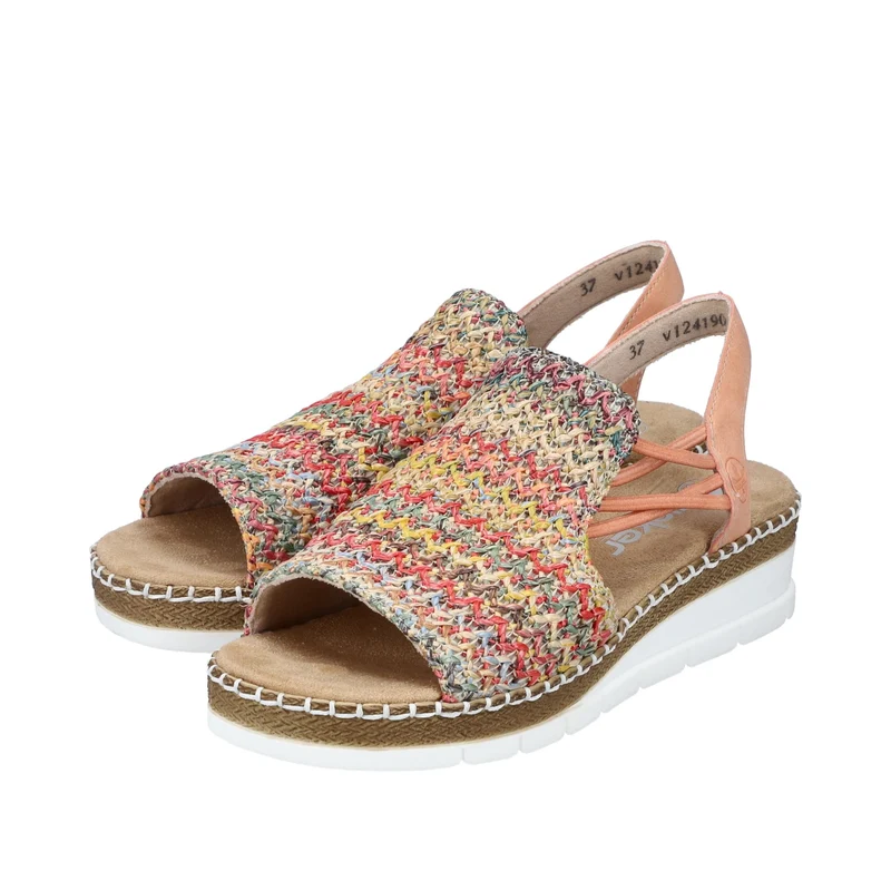 Rieker Klassische Sandalen Damen Bunt