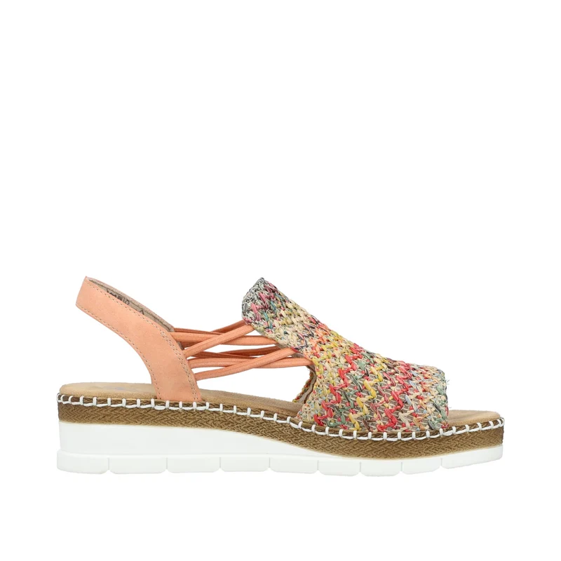 Rieker Klassische Sandalen Damen Bunt