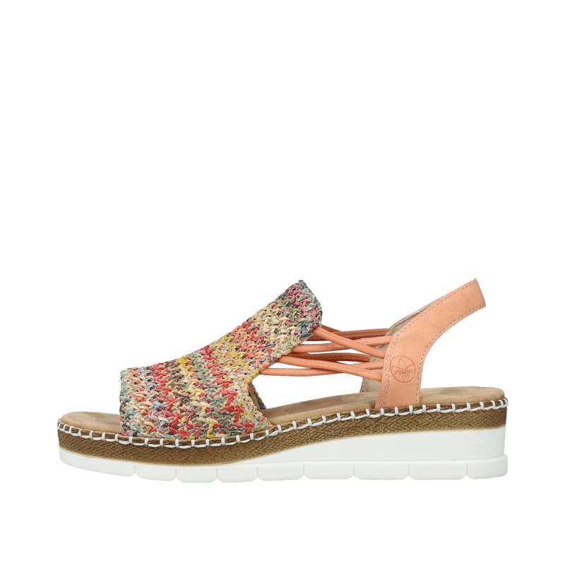 Rieker Klassische Sandalen Damen Bunt