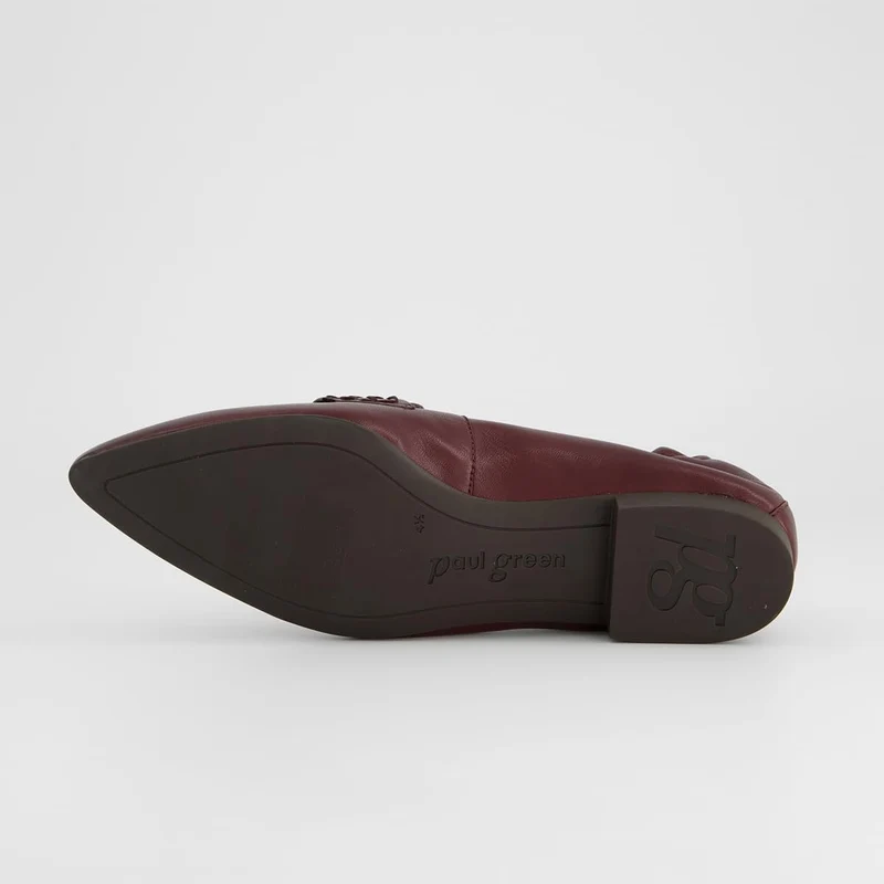 Paul Green Klassische Slipper Rot