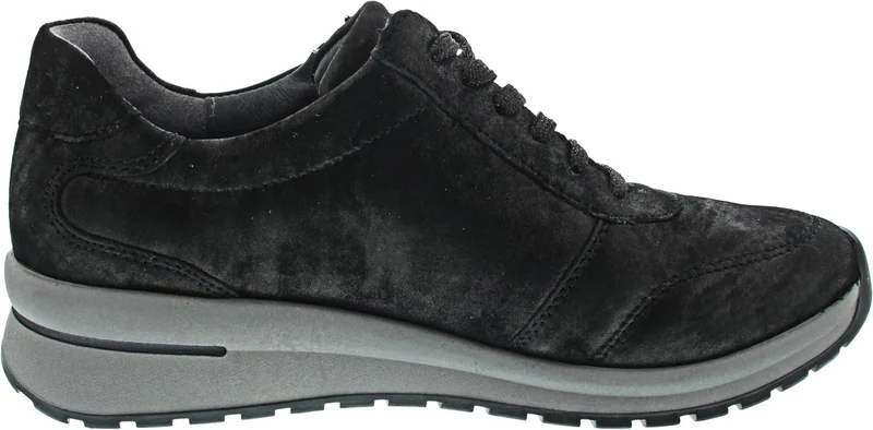 Waldläufer Schnürsneaker Schwarz