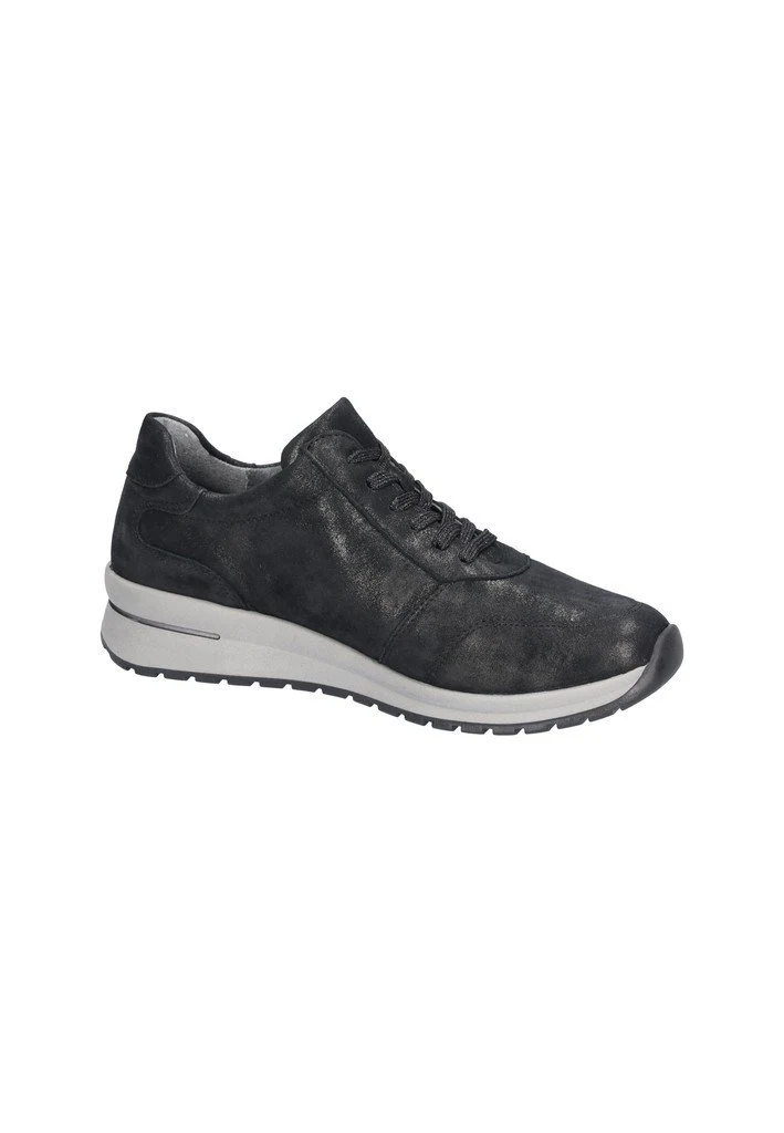 Waldläufer Schnürsneaker Schwarz