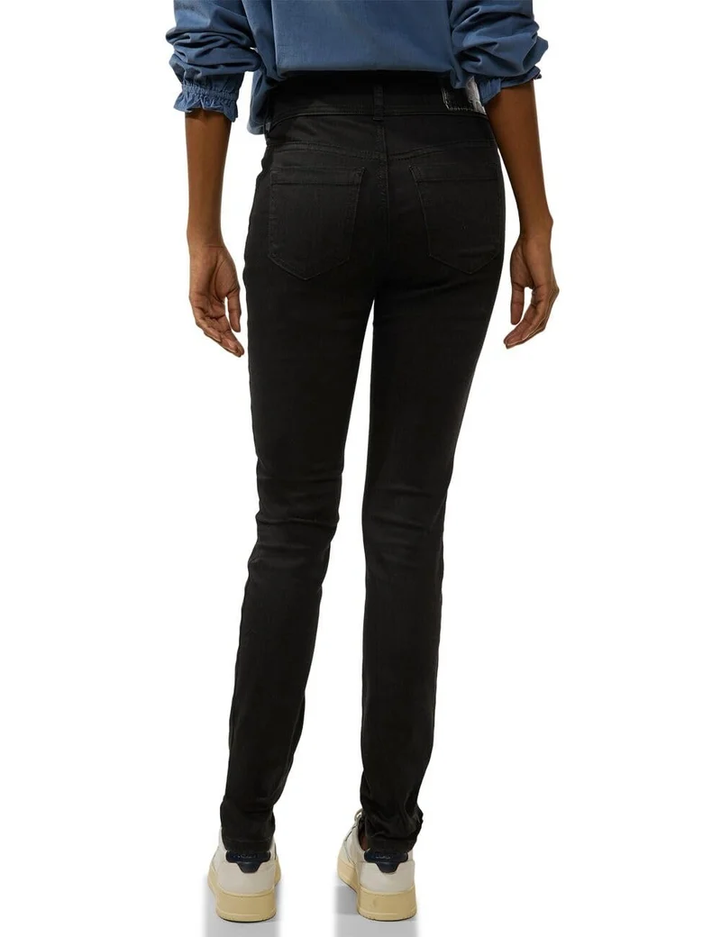Street One Skinny Fit Jeans schwarz