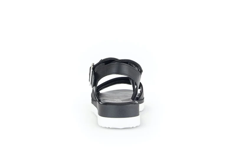 Gabor Riemchen Sandalen Damen Schwarz
