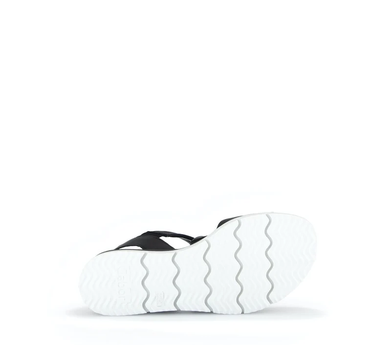 Gabor Riemchen Sandalen Damen Schwarz