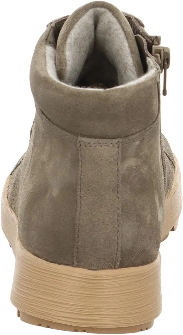 Think Damen Schnürstiefel Beige