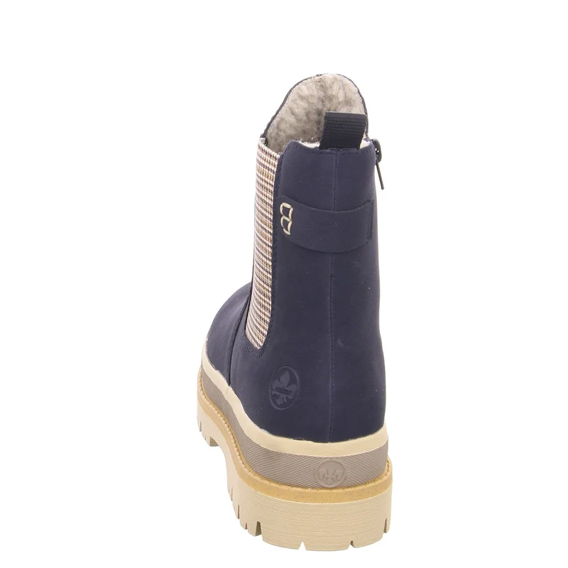 Rieker Damen Chelsea Boot Blau